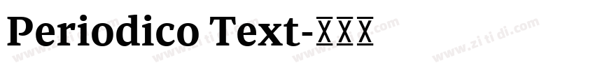 Periodico Text字体转换